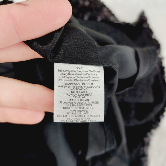 New Nordstrom CIEBON Signy Sequin Asymmetric Gown Dress P5689 - Picture 9 of 10